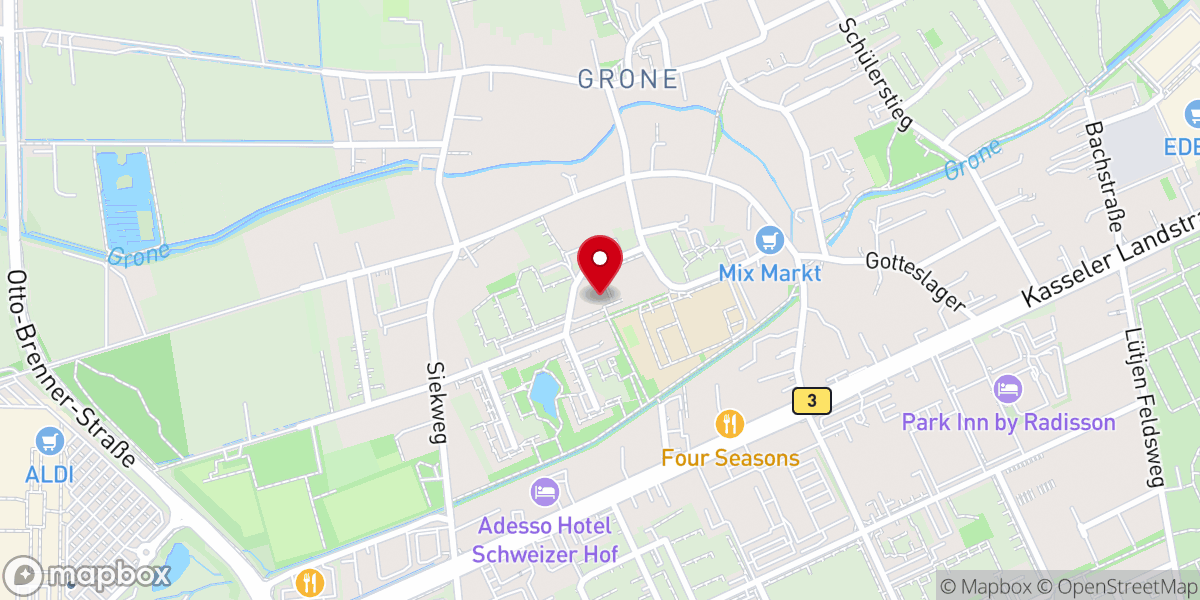 Map showing location of Biserica Ortodoxă Română din Göttingen