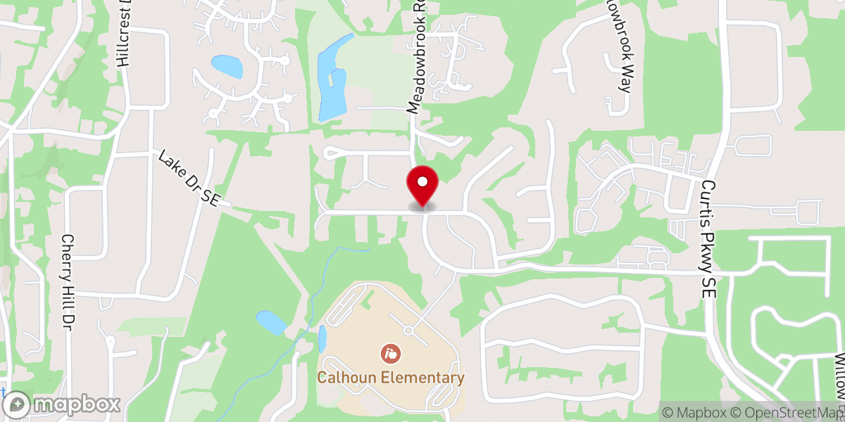 Map showing location of Eagles Way Life Center Inc