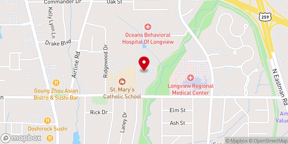 Map showing location of Himdependent Living Church