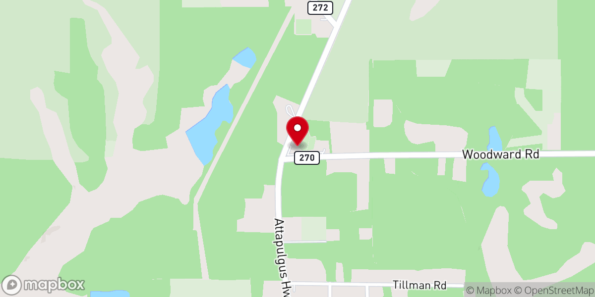 Map showing location of Second Elizabeth M. B. Church