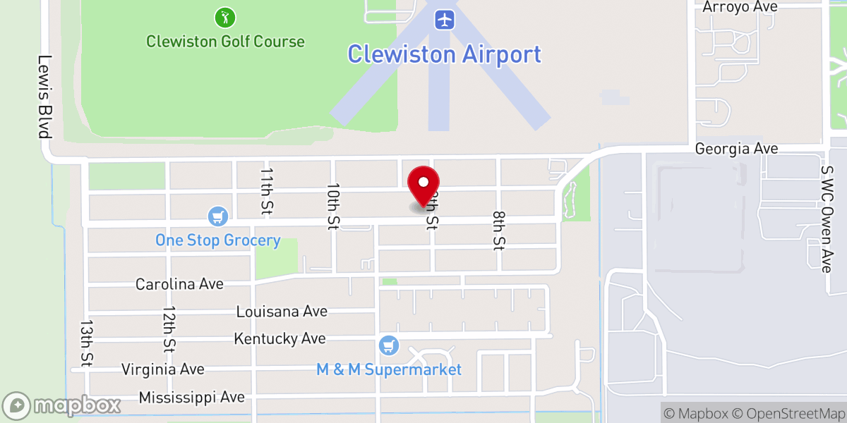 Map showing location of Tabernacle Of Witness Deliverance Church