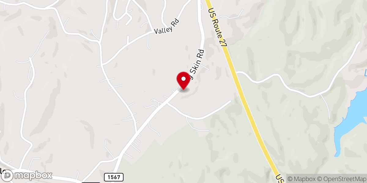 Map showing location of Revelo Church of GOD