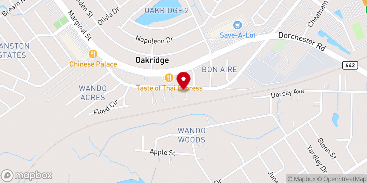 Map showing location of GREATER Mt.Zion CHURCH