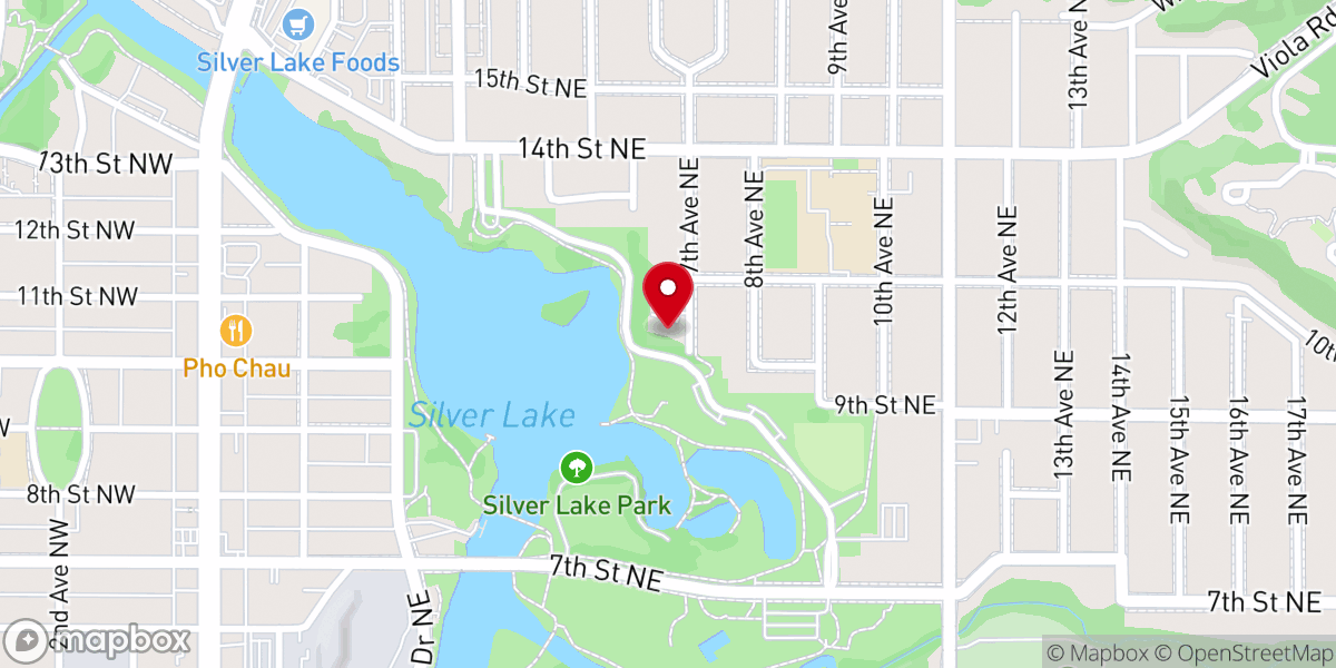 Map showing location of NewDay Covenant Church
