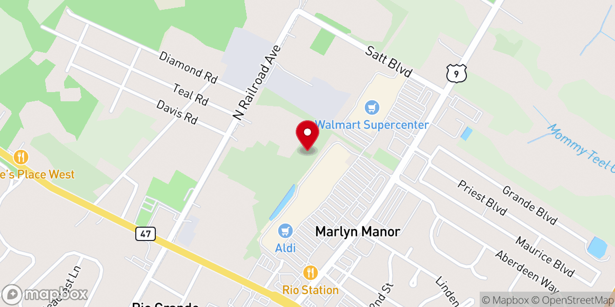 Map showing location of Eureka Transformation Church
