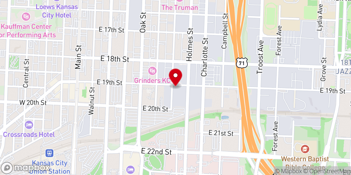 Map showing location of VOX