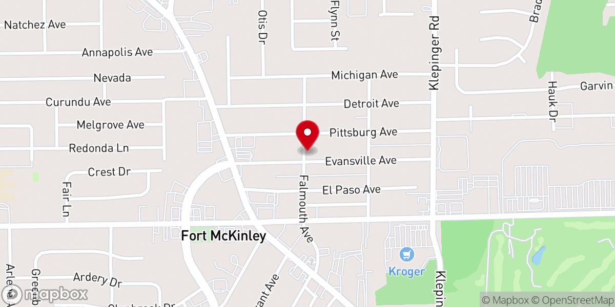 Map showing location of New Jerusalem Community Church of God