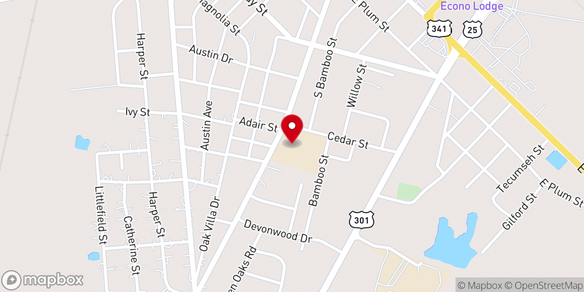 Map showing location of The Marketplace International Church