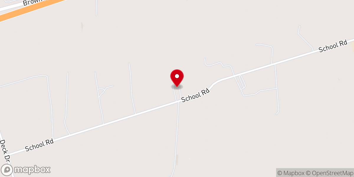 Map showing location of Bethel Mennonite