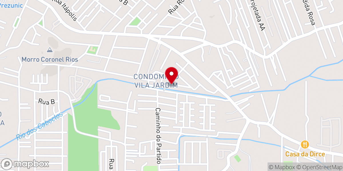 Map showing location of Igreja Evangélica Assembleia de Deus