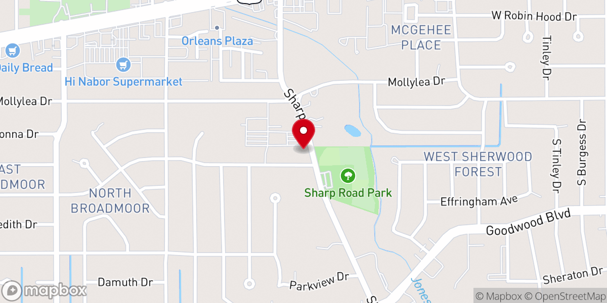 Map showing location of Southeast Ministries Associatin Inc