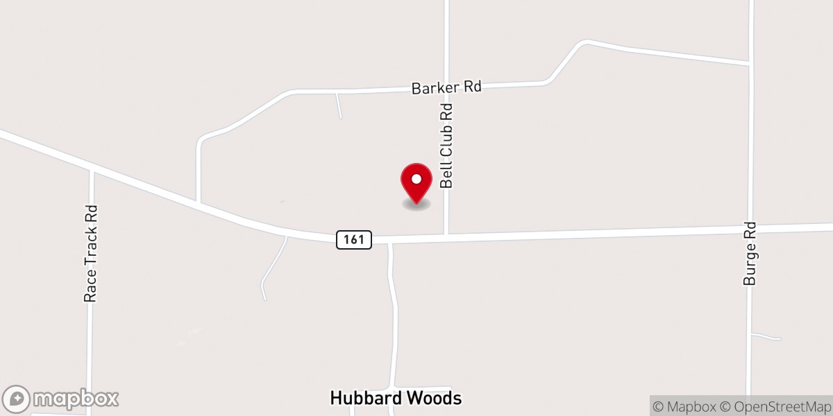 Map showing location of Walnut Hill Mennonite Church