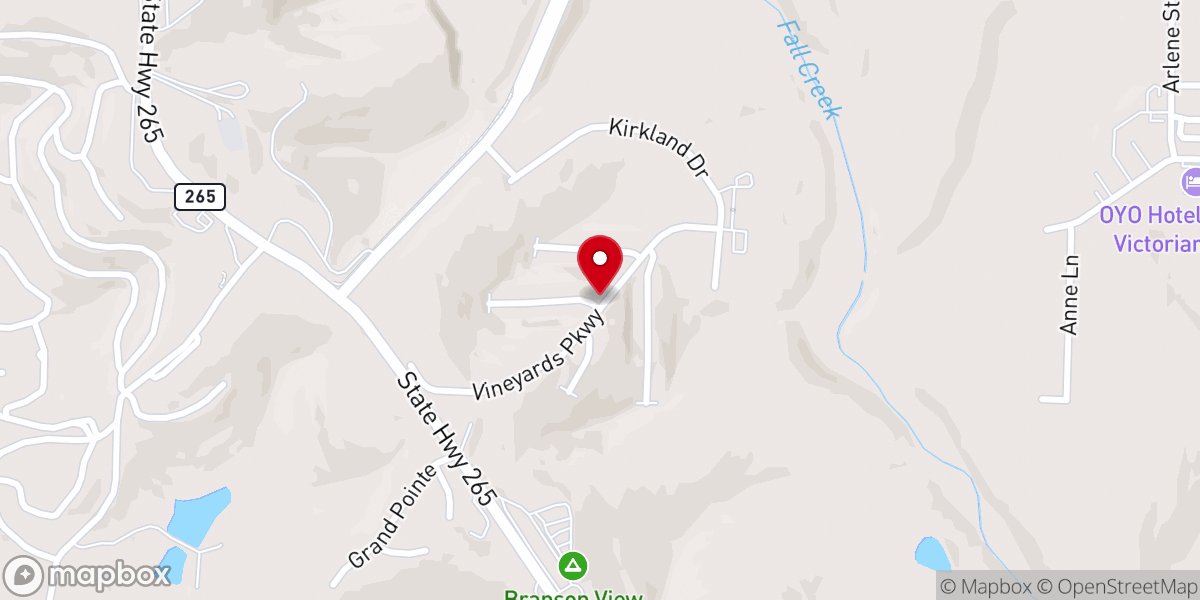 Map showing location of Remarkable Radiance