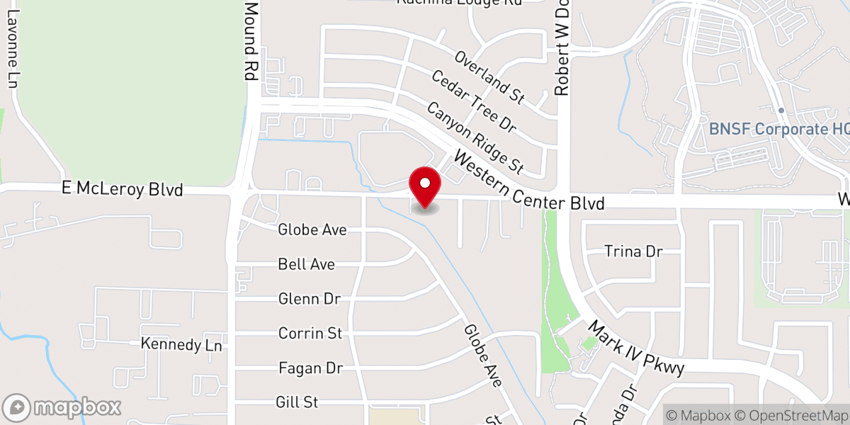 Map showing location of Disciple Tree Church