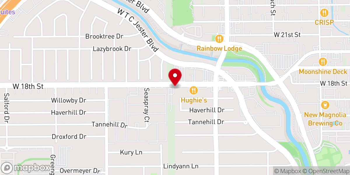 Map showing location of LifeBrook Church