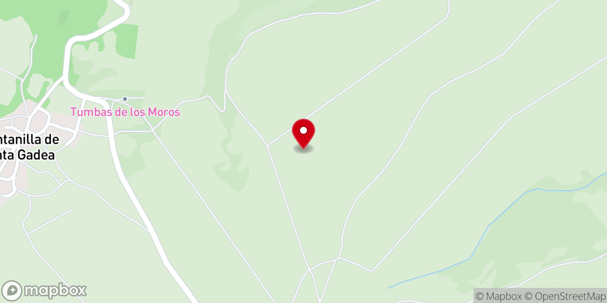 Map showing location of Ermita de Santa Águeda