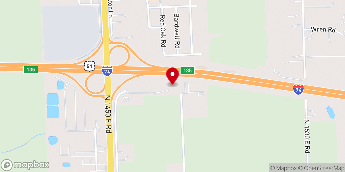 Map showing location of First United Pentecostal Church / Primera Iglesia Pentecostal Unida