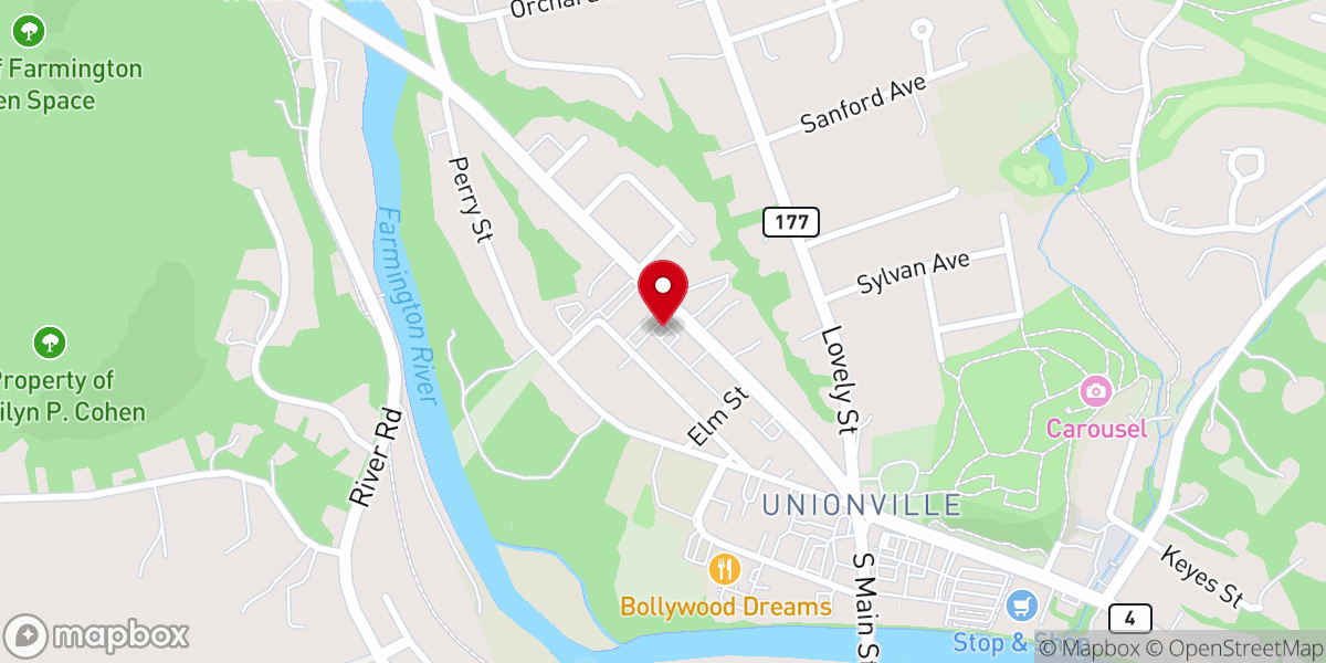 Map showing location of St. Mary's Church Park And Ride
