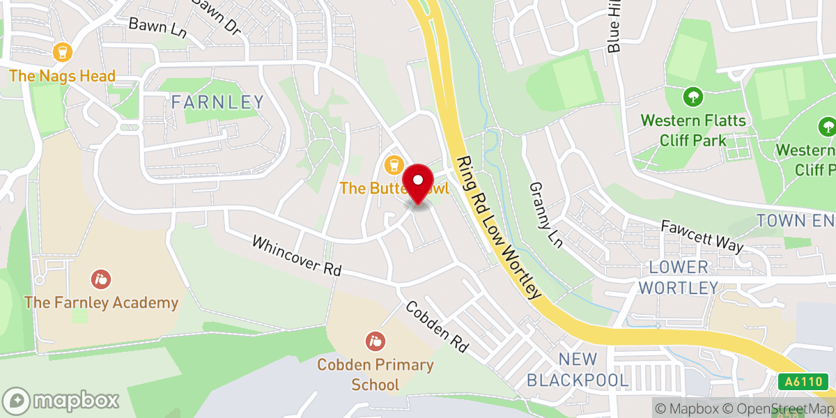 Map showing location of St. Mary's & St. Wilfrid' s Syro Malabar Catholic Church