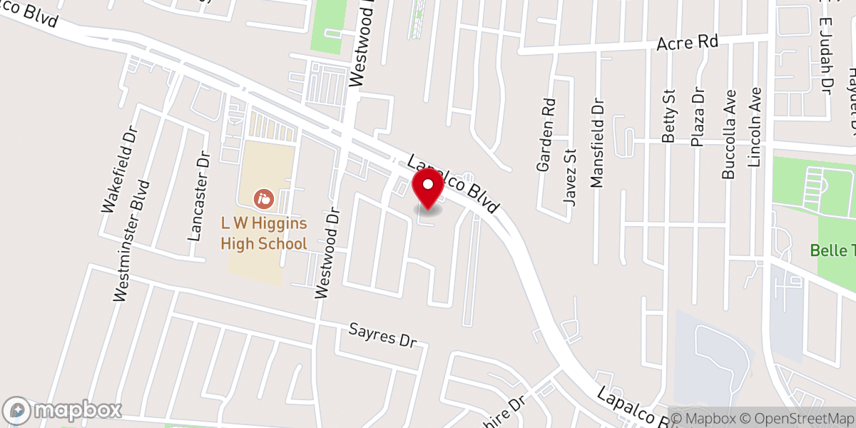 Map showing location of Full Life Faith Ministries