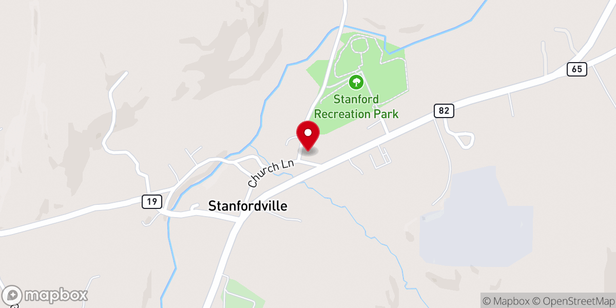 Map showing location of 1828 Church House