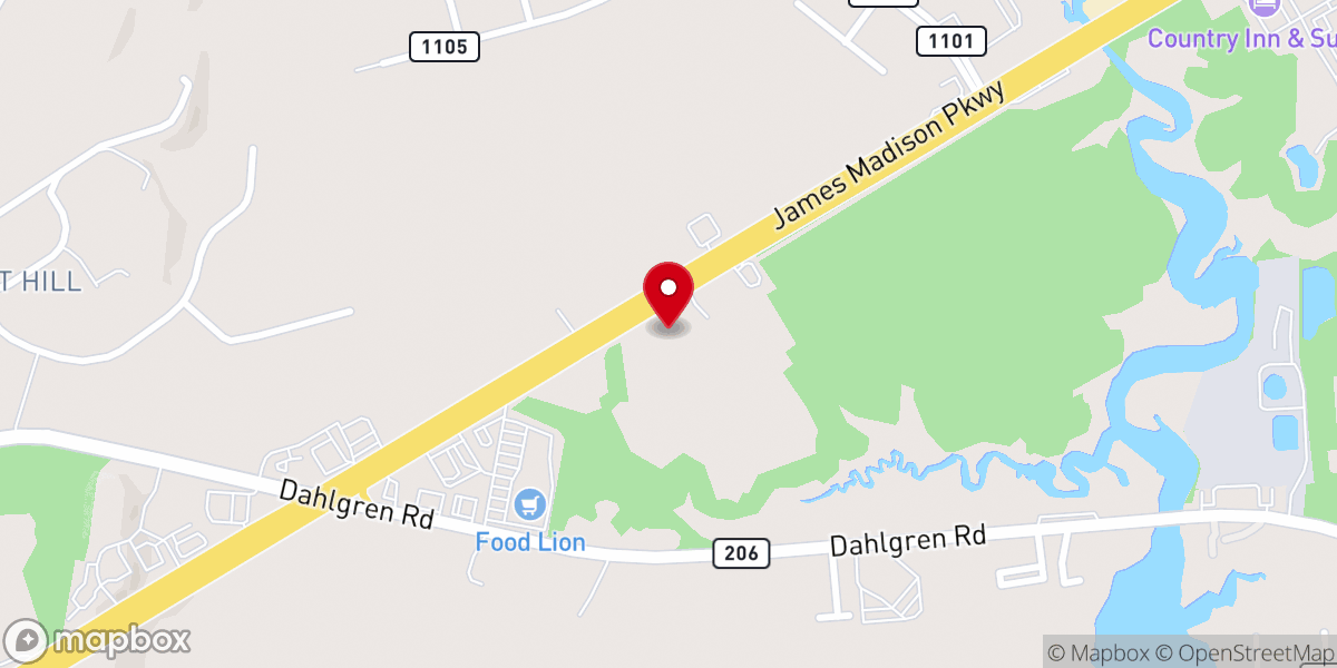 Map showing location of Redeemer Church KG