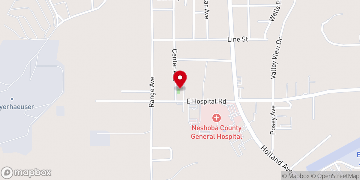 Map showing location of TRINITY BAPTIST CHURCH