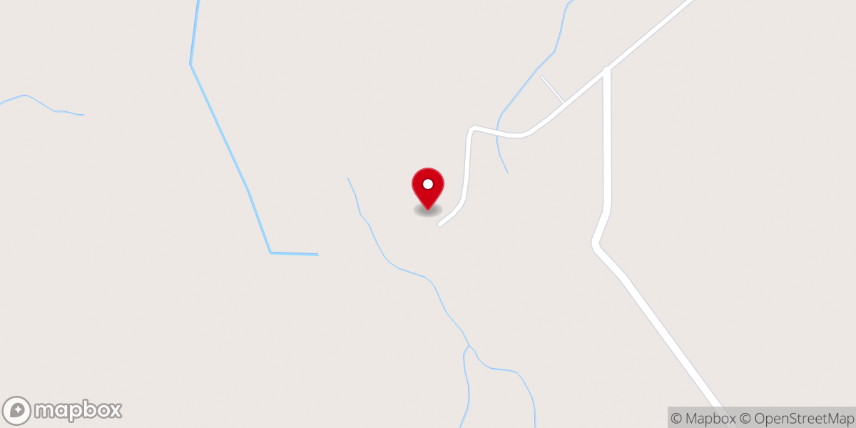 Map showing location of Pine Chapel