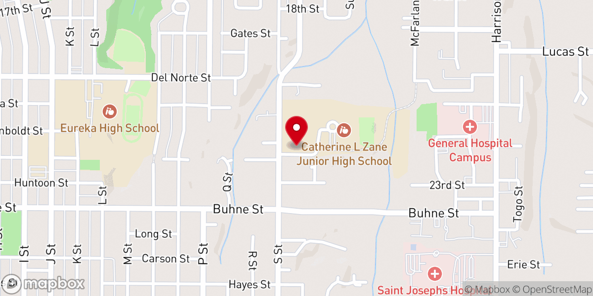 Map showing location of Tiferet Center Inc