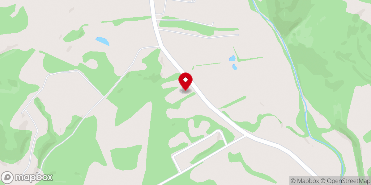 Map showing location of Potomac Valley Baptist Church