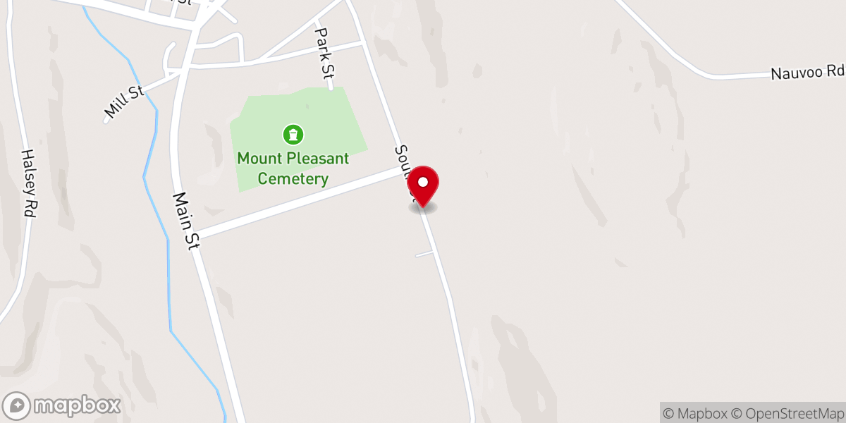 Map showing location of Port Byron Community Food Pantry - Food Distribution Center