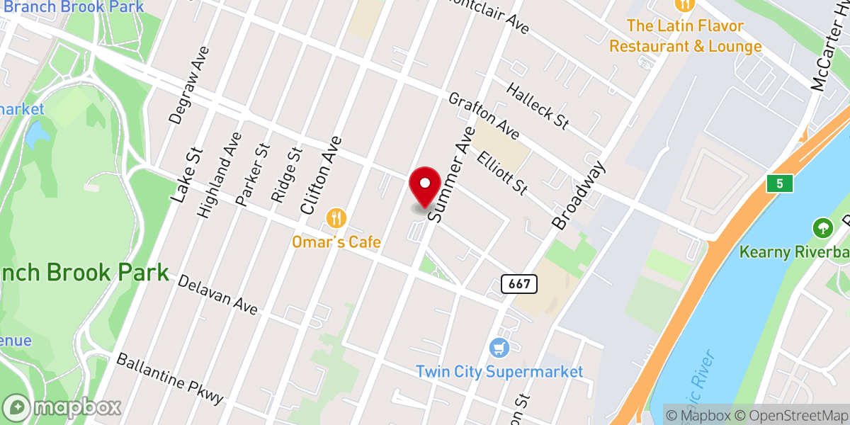 Map showing location of Our Lady of Good Counsel Parish