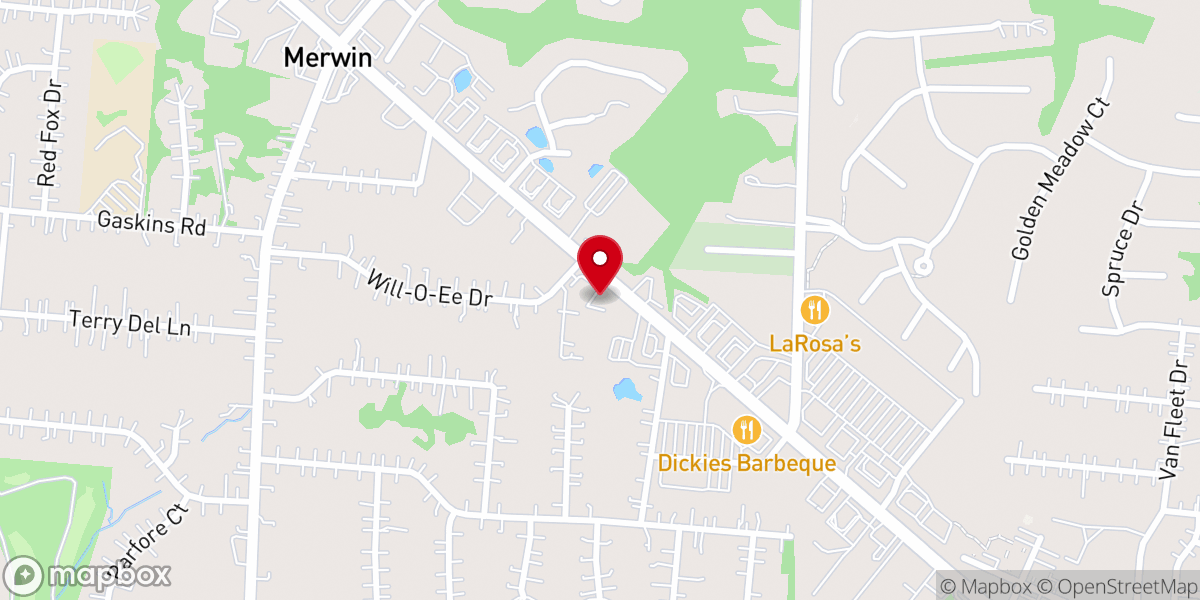 Map showing location of Bridgeway student center