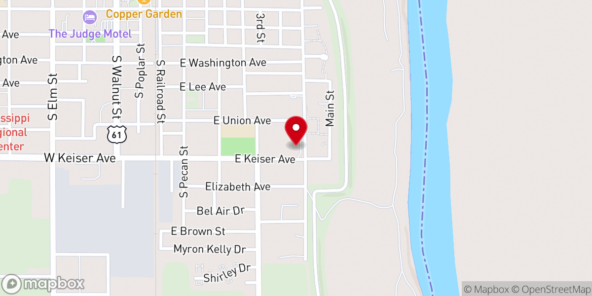 Map showing location of lfccf