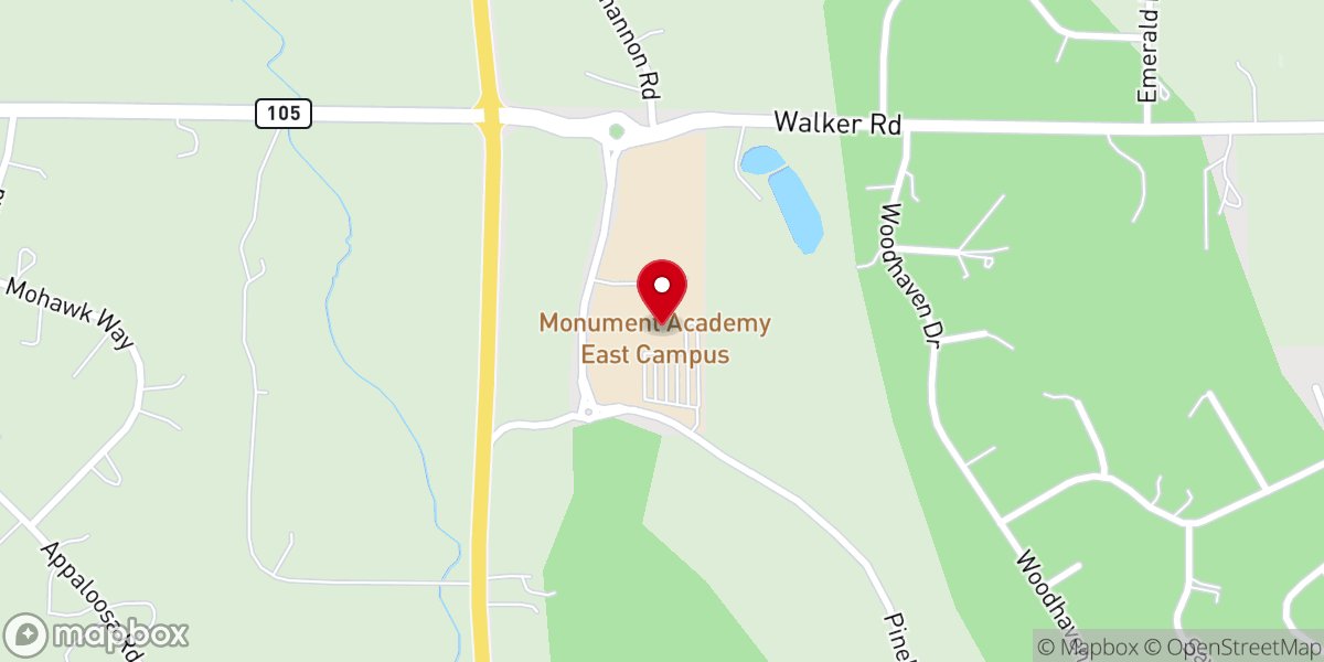 Map showing location of Fellowship of Christ Global Methodist Church