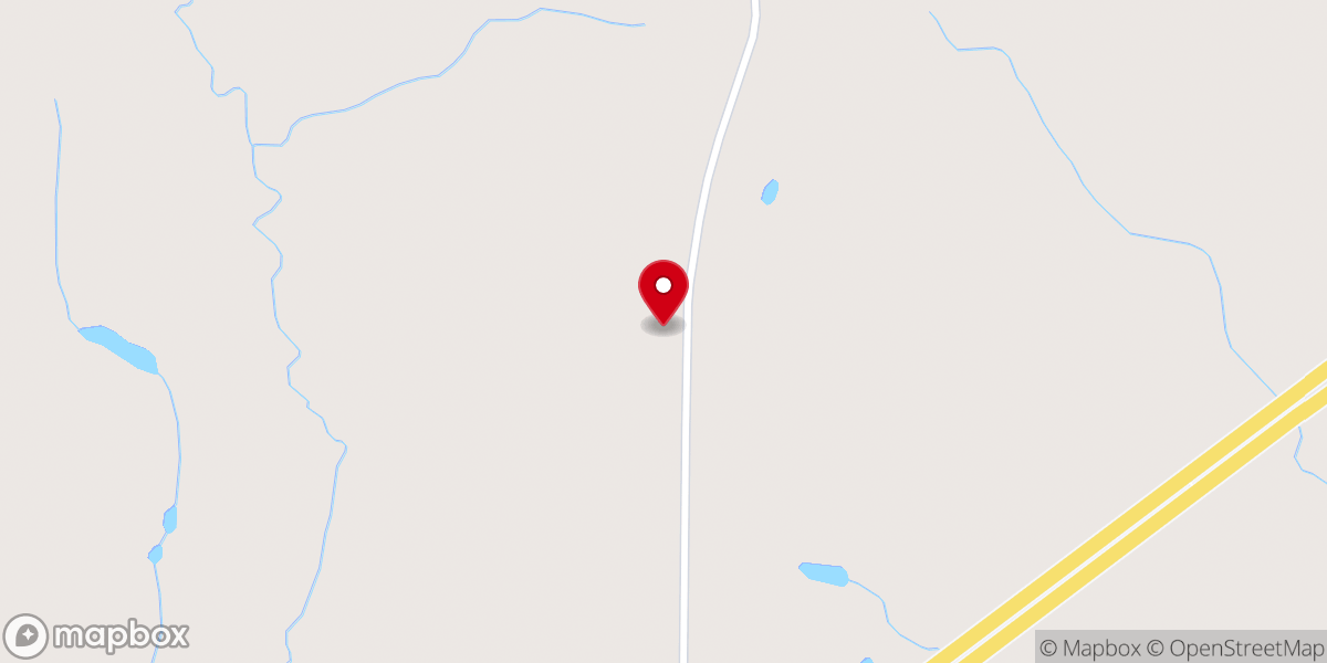 Map showing location of Mt. Zion M.B. Church