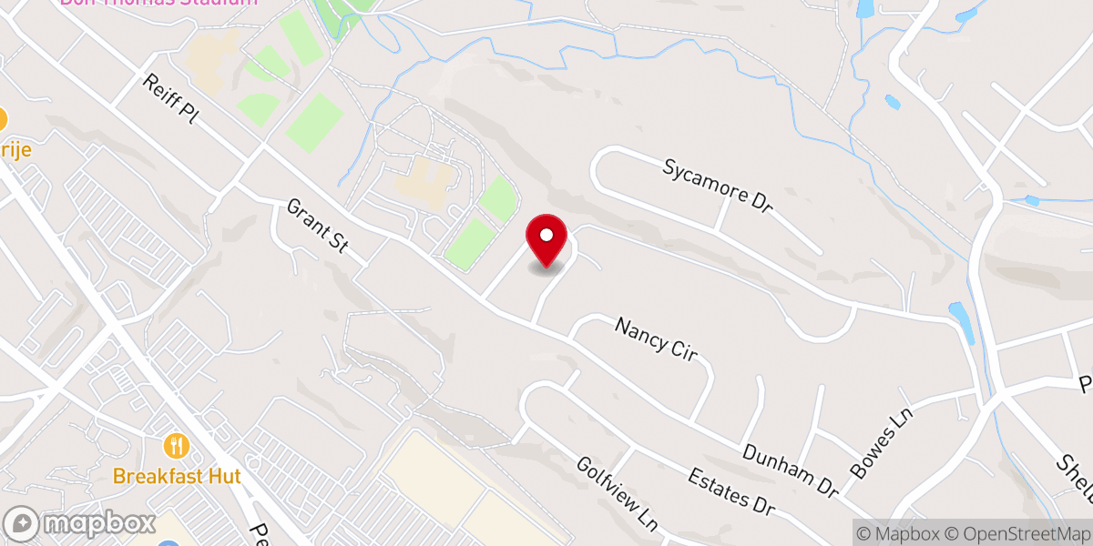 Map showing location of Overcomers Tabernacle of Praise Inc