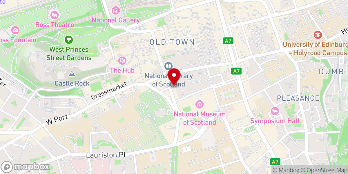 Map showing location of Augustine United Church