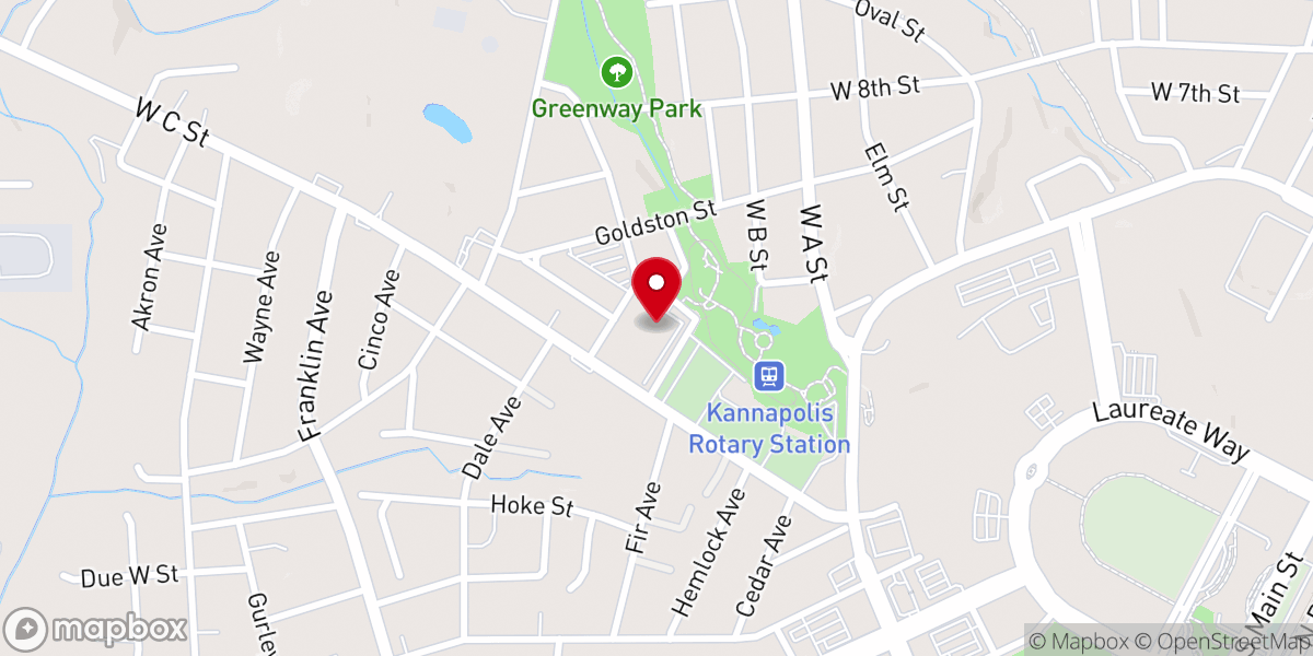 Map showing location of Fusion City Church