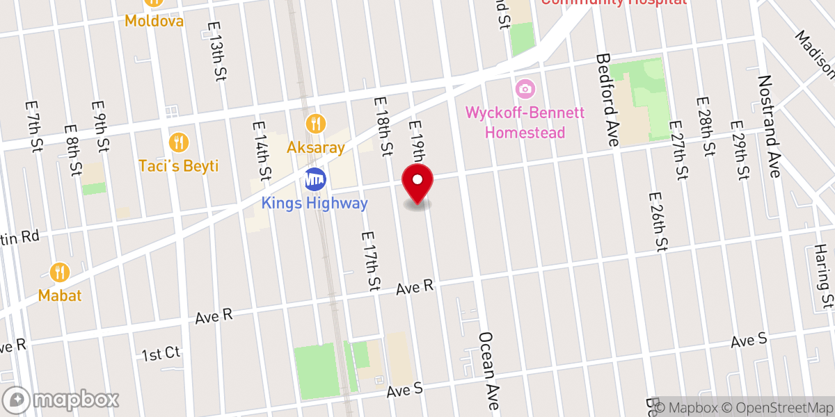 Map showing location of Temple of Wellness