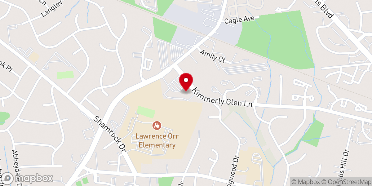 Map showing location of Praising Place