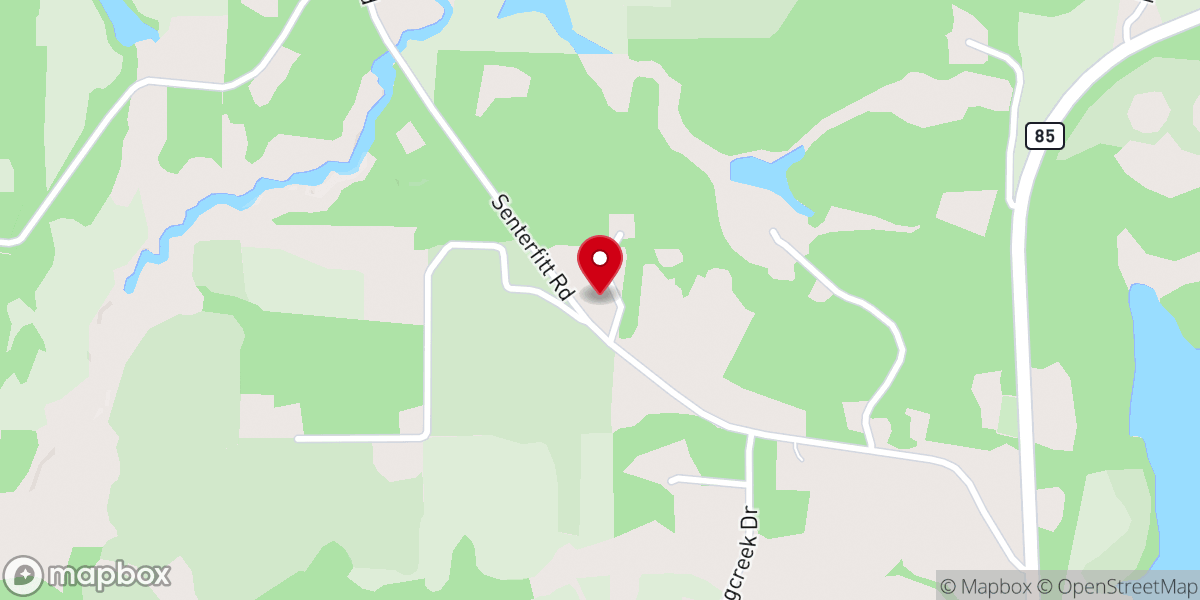 Map showing location of Campton Church