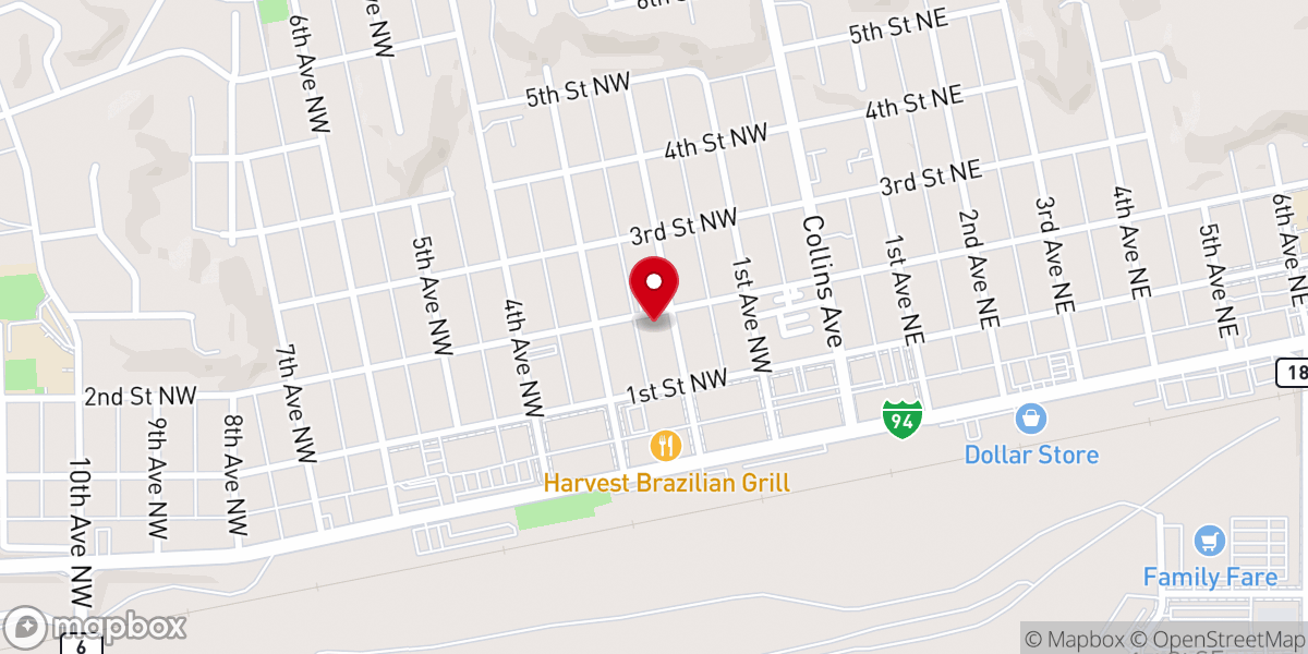 Map showing location of Bethel Orthodox Presbyterian Church I Reformed