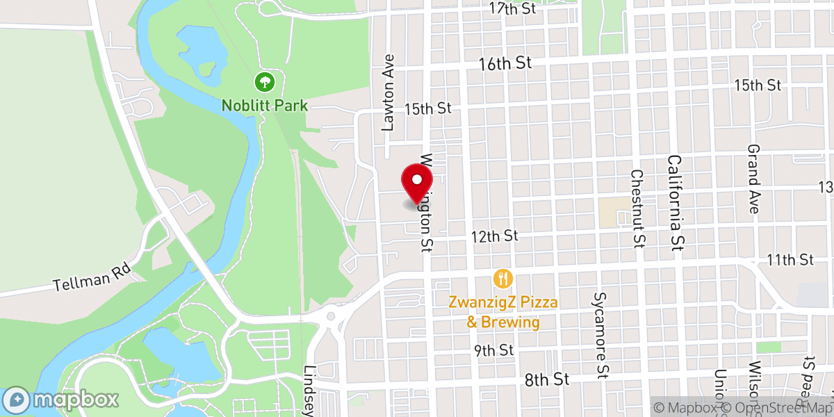 Map showing location of Athens Church