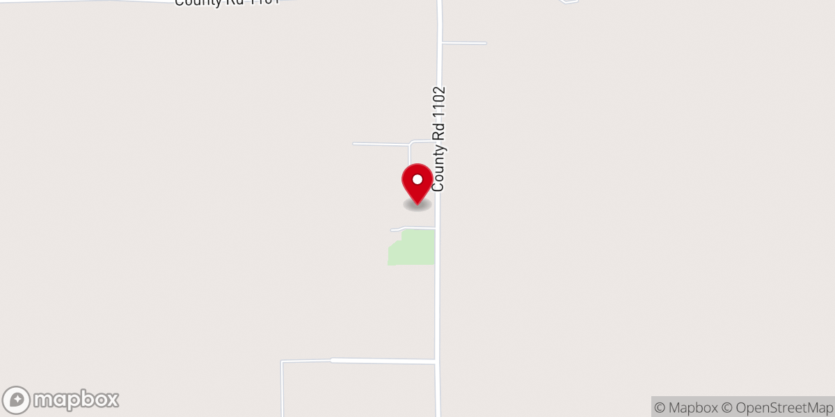 Map showing location of Arkadelphia Baptist Church