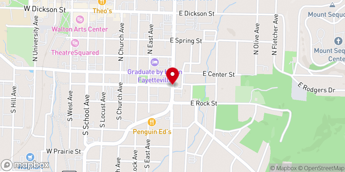 Map showing location of Kerygma Outreach Ministries