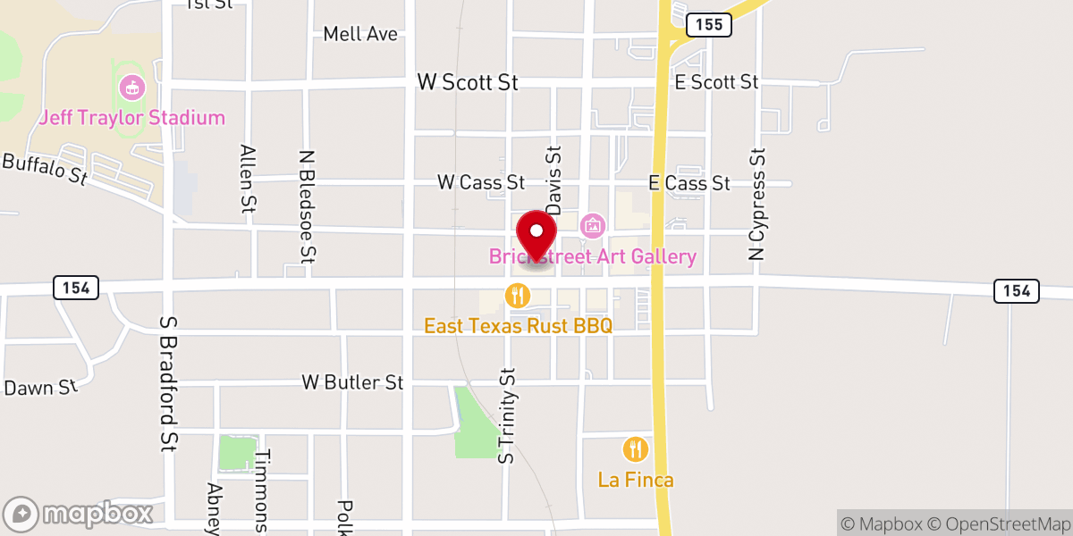 Map showing location of Family Arcade