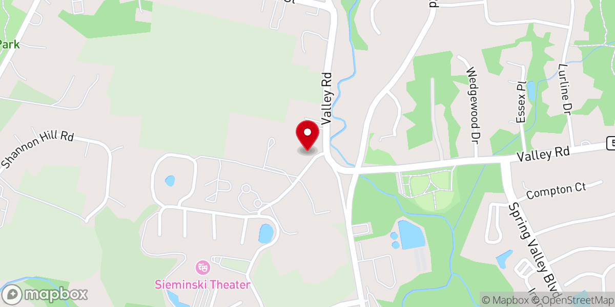 Map showing location of King of Kings Worship Center