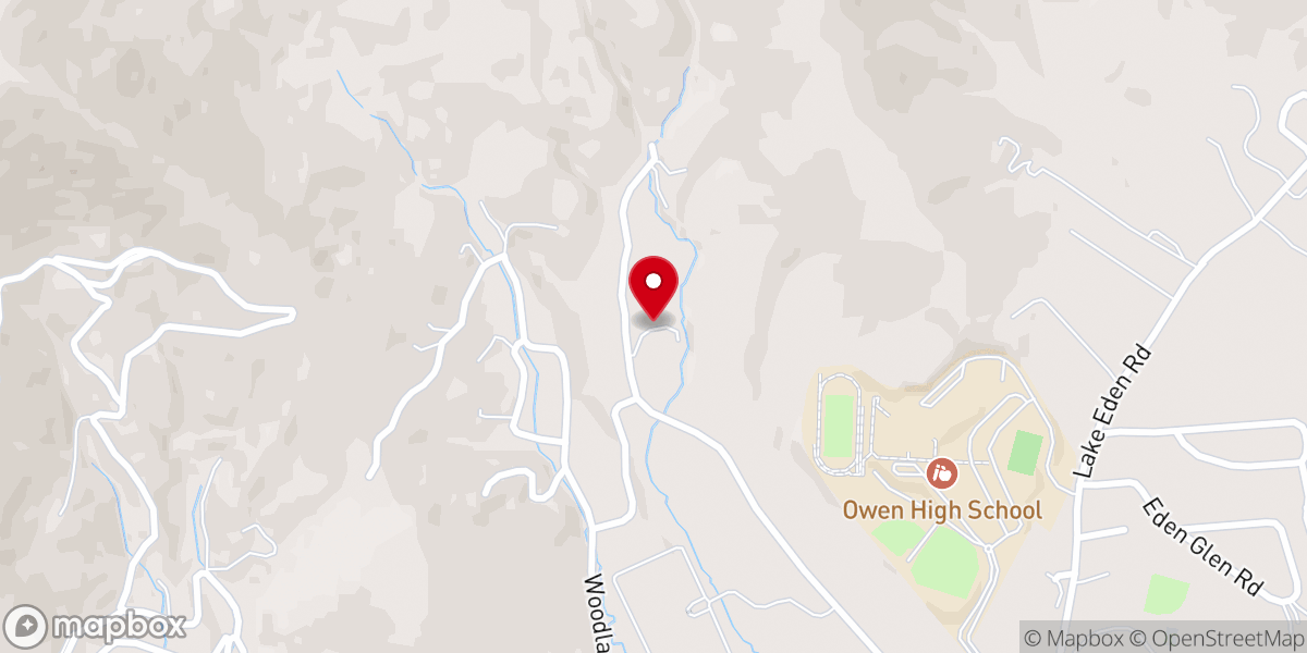 Map showing location of Shepherd of the Hills Retreat Center at BMH