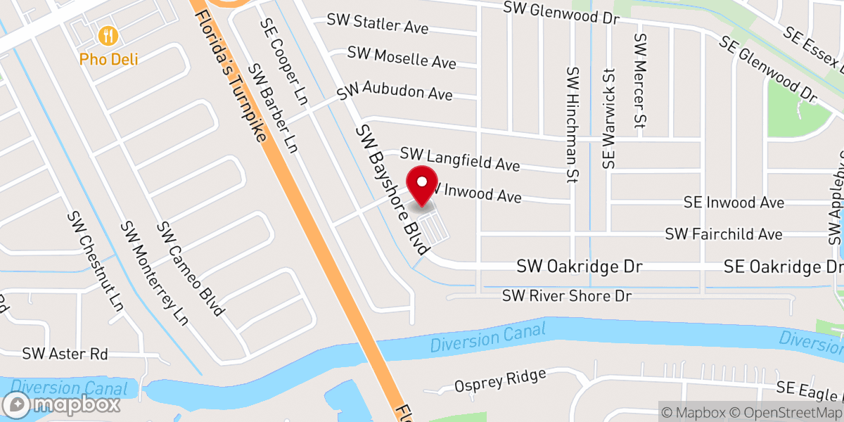 Map showing location of Grace Maranatha Tabernacle Inc